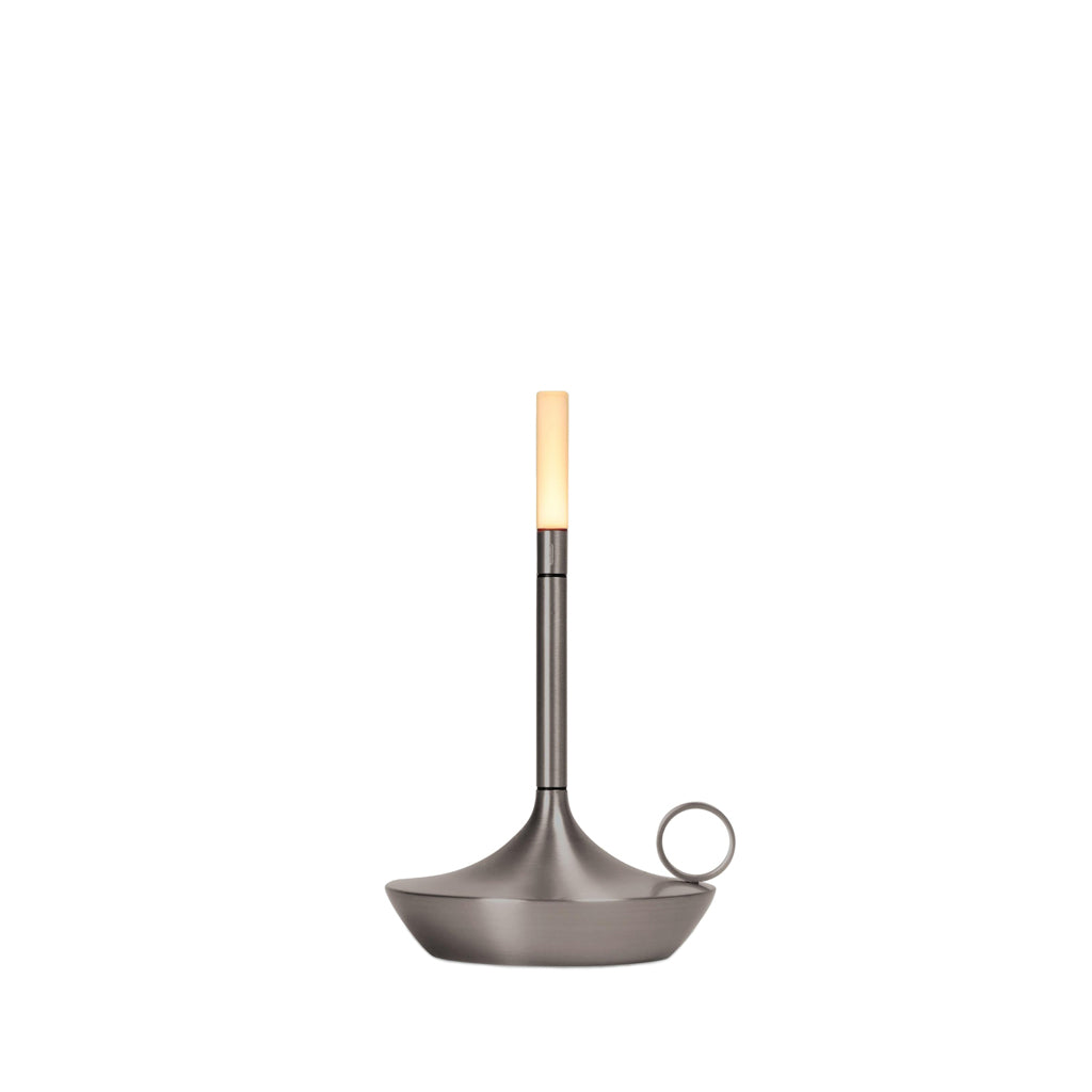 Wick Table Lamp Small Graphite, Graypants