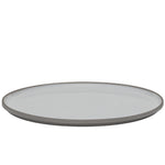 Hasami Plate X-Large Ash White, Grey Collection