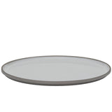 Hasami Plate X-Large Ash White, Grey Collection