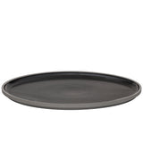 Hasami Plate X-Large Dark Grey, Grey Collection