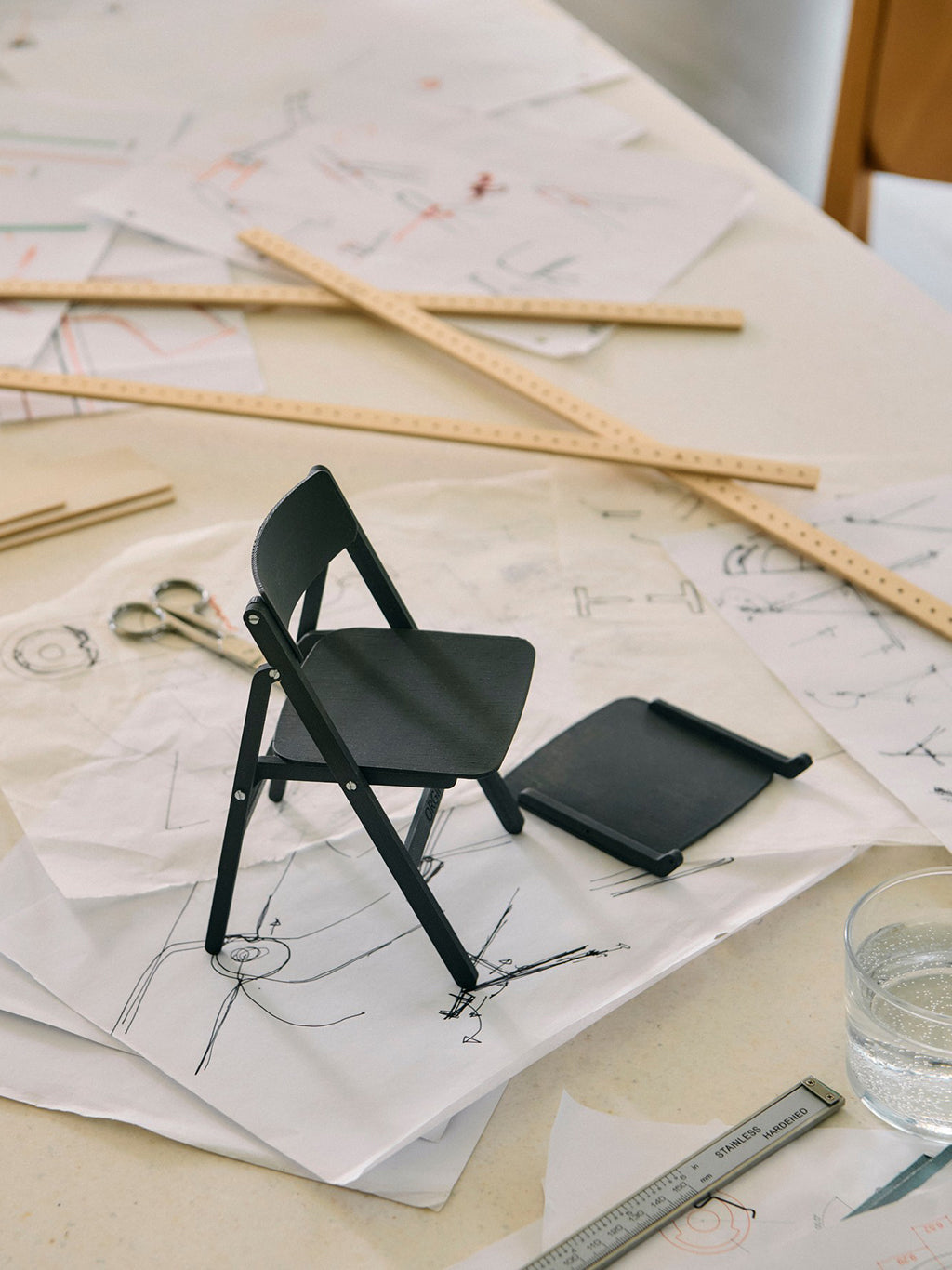 Backflip Chair Anthracite, HAY