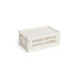 Colour Crate Lid Small Off-White, HAY