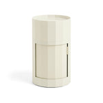 Facet Cabinet High Eggshell, HAY
