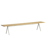 Pyramid Bench 12 Beige Frame, HAY