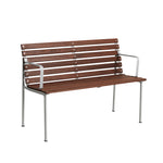 Traverse Dining Bench With Armrests, HAY