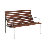 Traverse Lounge Bench With Armrests, HAY