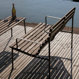 Traverse Lounge Bench With Armrests, HAY