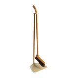 Standing Dustpan & Brush Set Chalk, Iris Hantverk