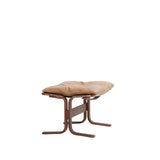 Siesta Classic Footstool Dark Vintage Cognac, LK Hjelle