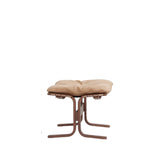 Siesta Classic Footstool Dark Vintage Cognac, LK Hjelle