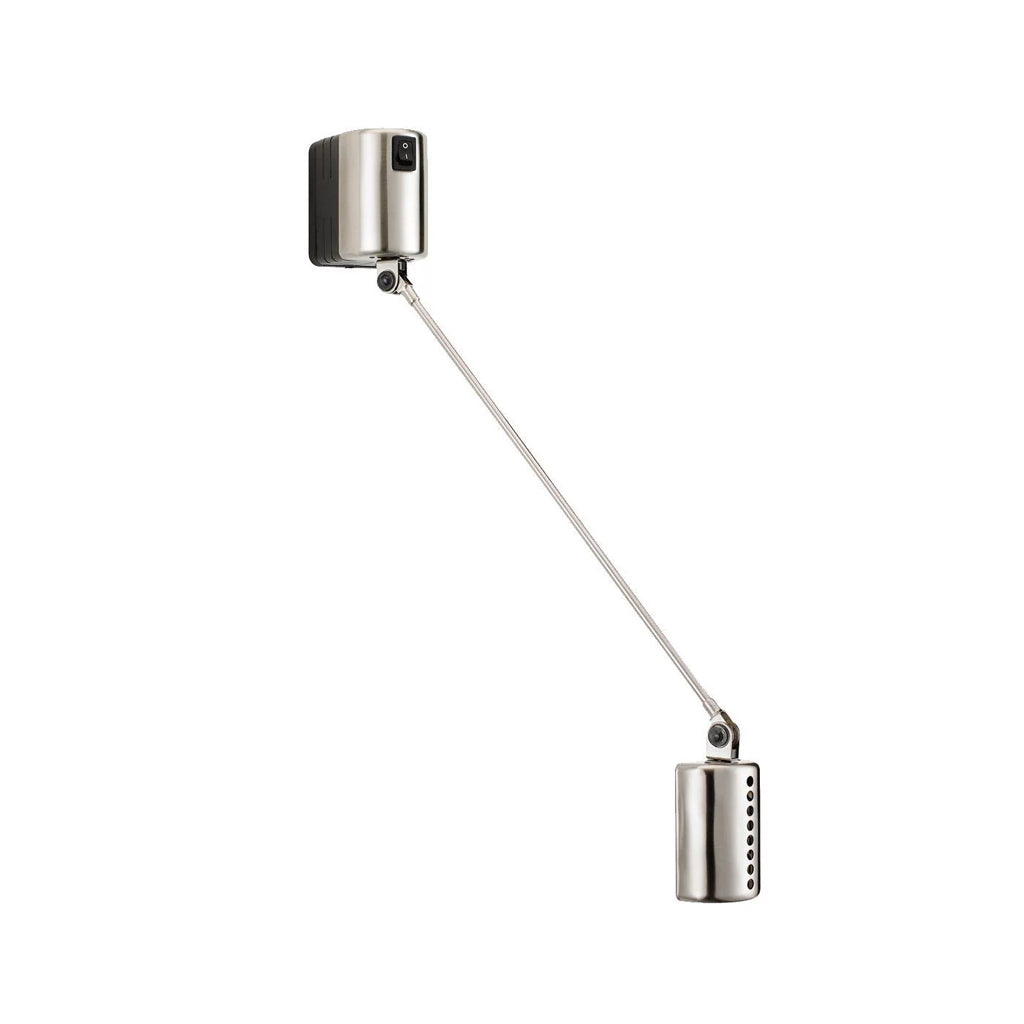 Daphine Parete Brushed Nickel, Lumina