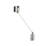 Daphine Parete Brushed Nickel, Lumina