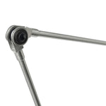 Daphine Tavolo Brushed Nickel, Lumina