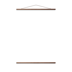 Magnetic Poster Hanger Dark Oak, The Fine Store