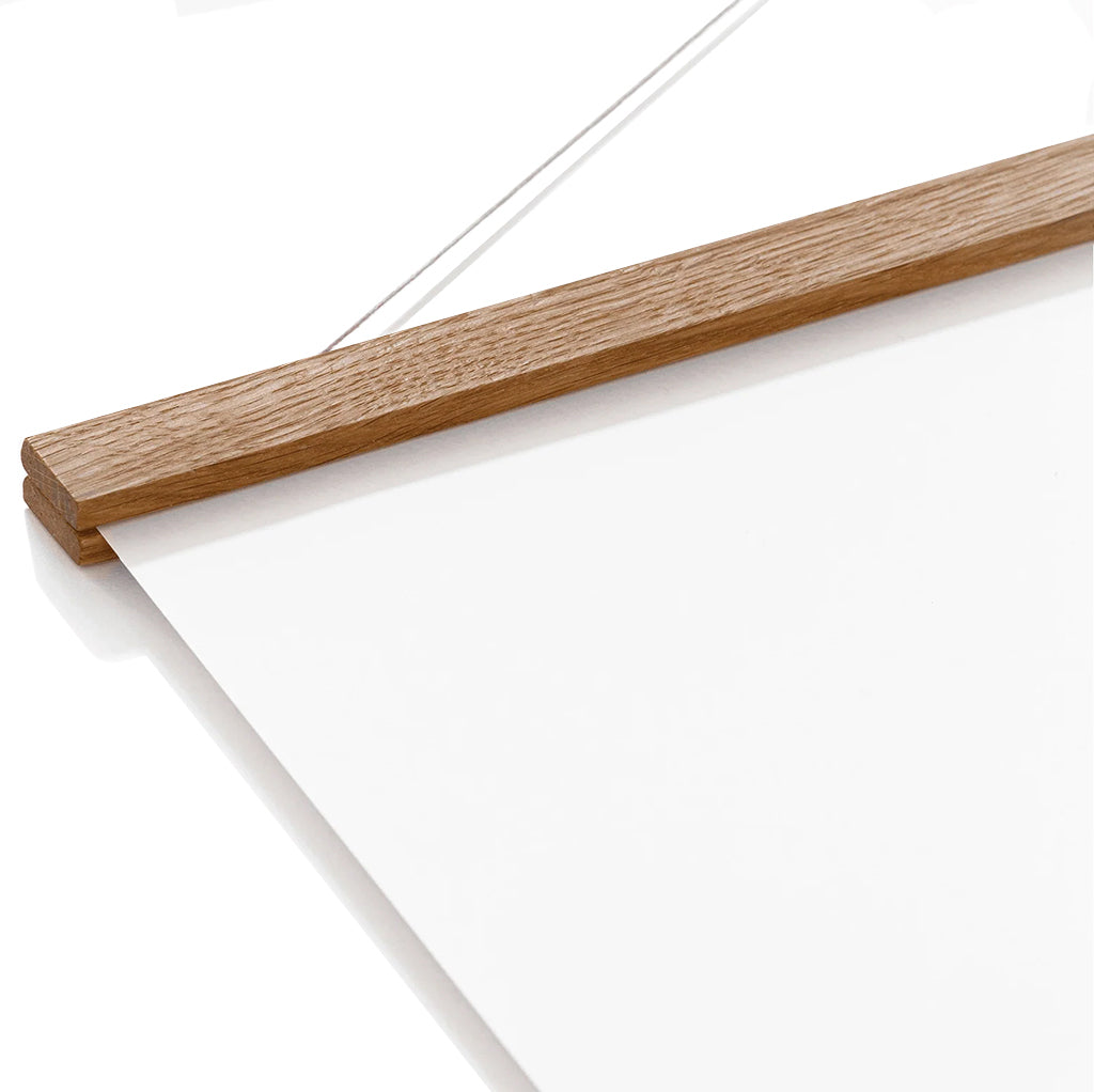 Magnetic Poster Hanger Oak, Sofie Bernhagen