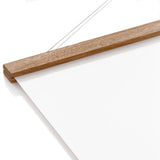 Magnetic Poster Hanger Oak, Sofie Bernhagen