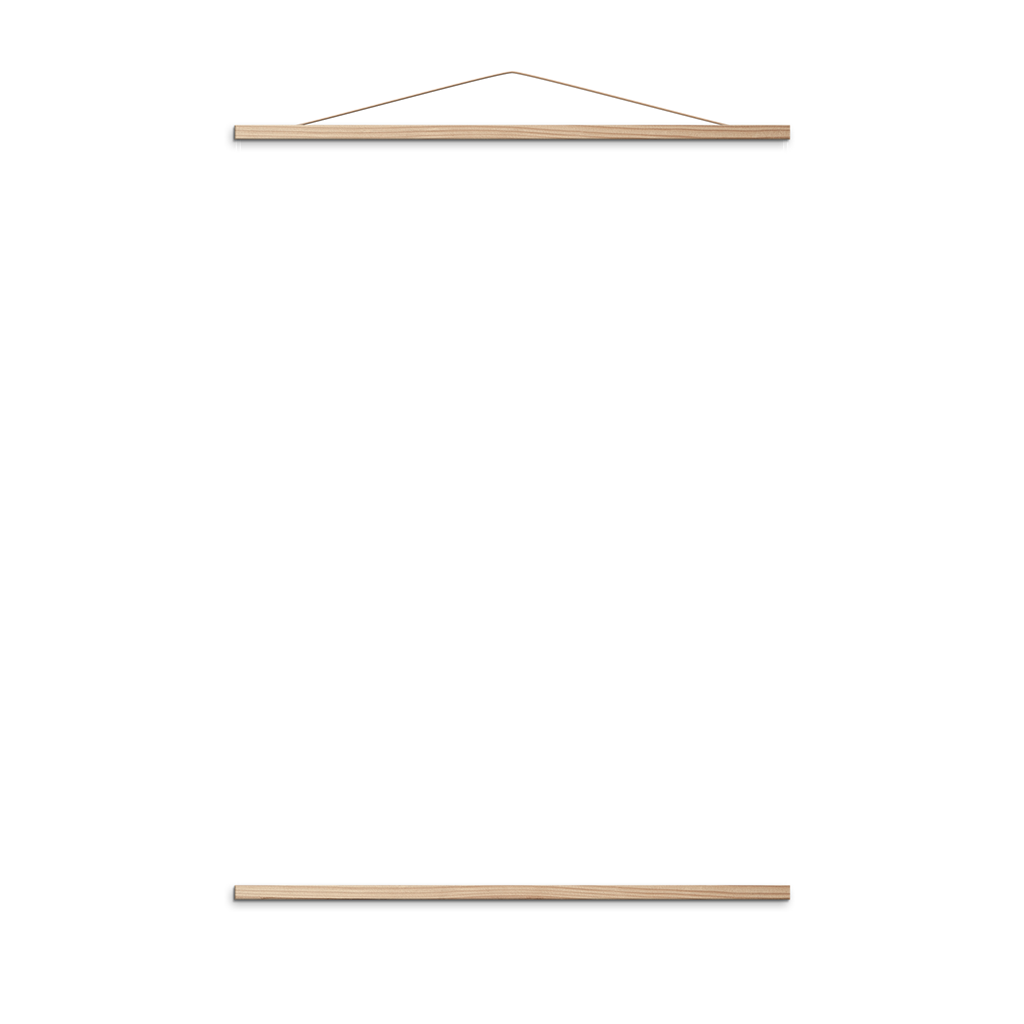 Magnetic Poster Hanger Oak, The Fine Store
