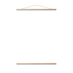 Magnetic Poster Hanger Oak, The Fine Store