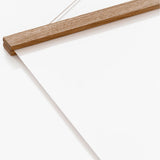 Magnetic Poster Hanger Oak, Sofie Bernhagen