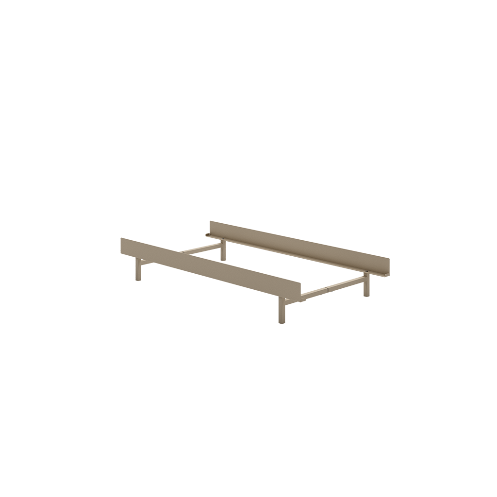 Single Bed Sand, 90 cm