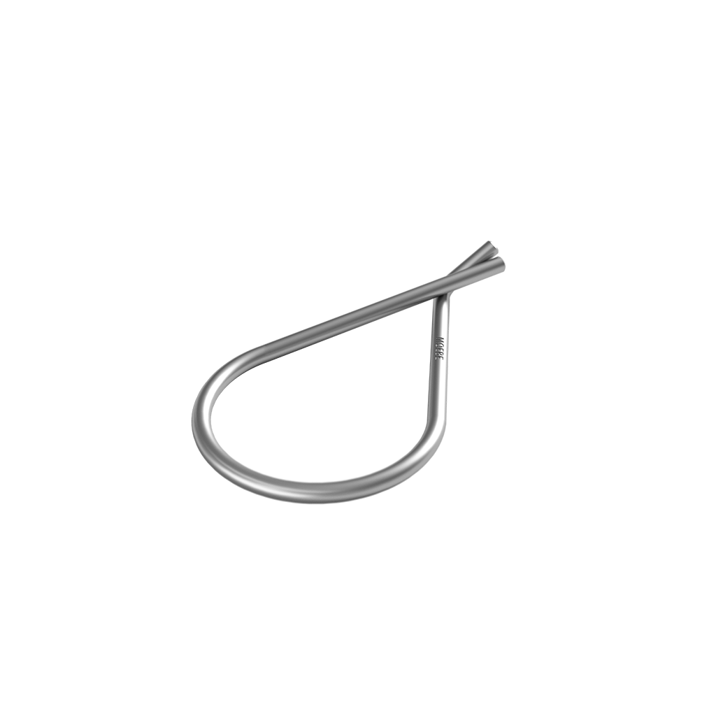 Key Ring Stainless Steel, Moebe