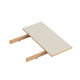Rectangular Dining Table Linoleum Extension, Moebe