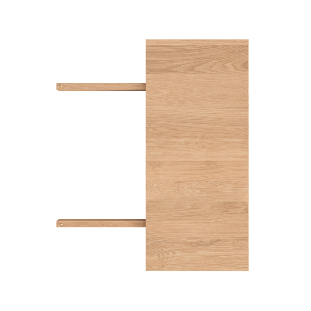 Rectangular Dining Table Oak Extension, Moebe