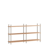 Moebe Shelving System S.85.2.B Oak, Moebe