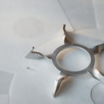 Sinuate Pendant Medium Stainless Steel, Moebe
