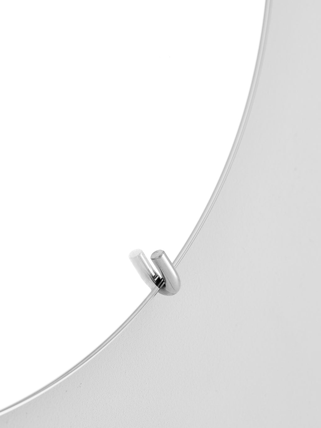 Tall Wall Mirror Stainless Steel, Moebe
