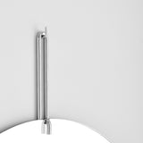 Tall Wall Mirror Stainless Steel, Moebe