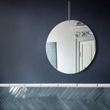 Wall Mirror Stainless Steel, Moebe
