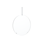 Wall Mirror Stainless Steel, Moebe