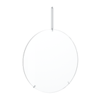 Wall Mirror Stainless Steel, Moebe