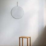 Wall Mirror Stainless Steel, Moebe