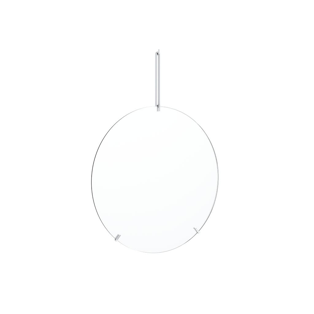 Wall Mirror Stainless Steel, Moebe