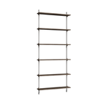 Wall Shelving WS.200.1 Dark Oak, Moebe