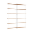 Wall Shelving WS.200.2.B Oak, Moebe
