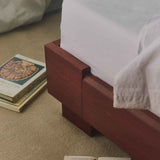 Cubico Bed Frame Dark Amber, RYE