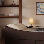 Curved Bed Frame Dark Brown, RYE