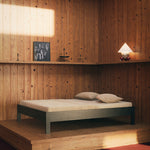 Ejer Bed Frame Black Stained, RYE