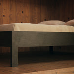 Ejer Bed Frame Black Stained, RYE