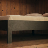 Ejer Bed Frame Black Stained, RYE