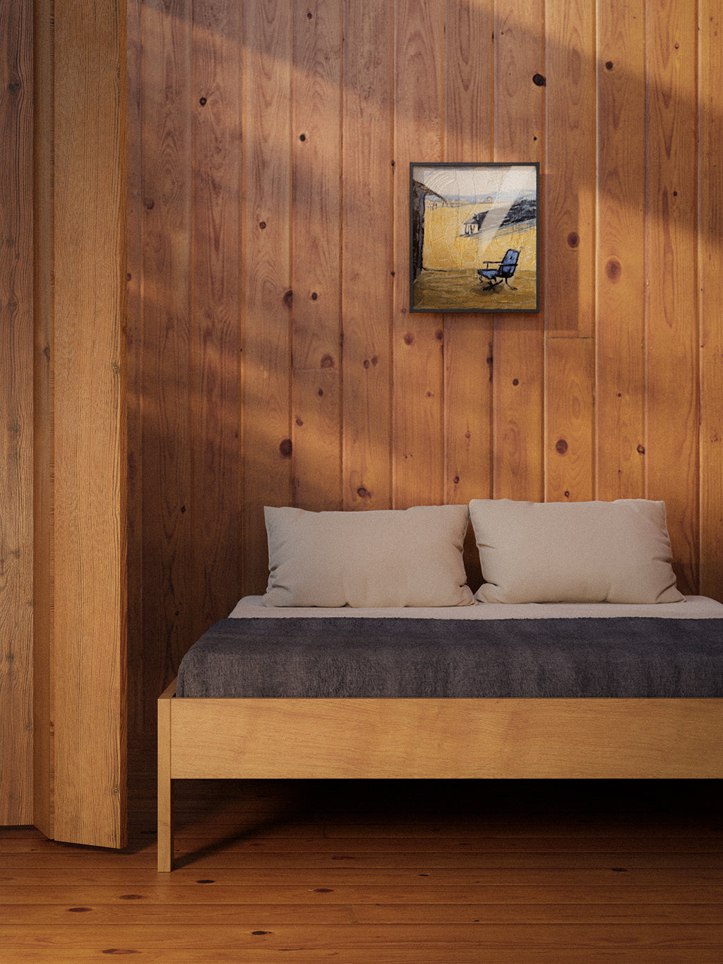 Ejer Bed Frame Oiled Oak, RYE