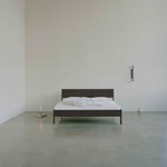 Ejer Bed Frame Black Stained Oak, RYE