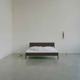 Ejer Bed Frame Black Stained Oak, RYE