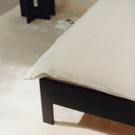 Ejer Bed Frame Black Stained Oak, RYE