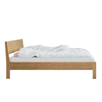 Ejer Bed Frame With Headboard Oiled Oak, RYE