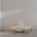 Ejer Bed Frame With Headboard Oiled Oak, RYE