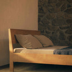 Ejer Bed Frame With Headboard Oiled Oak, RYE